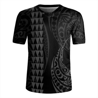 Hawaii Rugby Jersey Polynesia Kakau Style