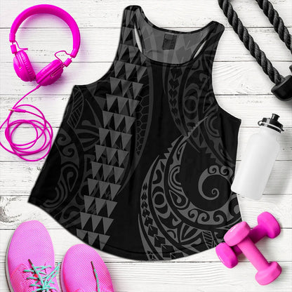 Hawaii Women Tank Polynesia Kakau Style