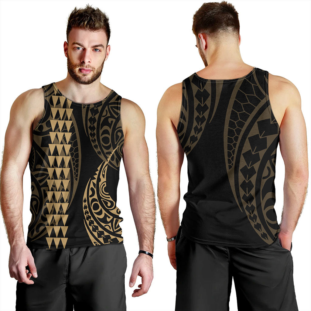 Hawaii Tank Top Polynesia Kakau Style