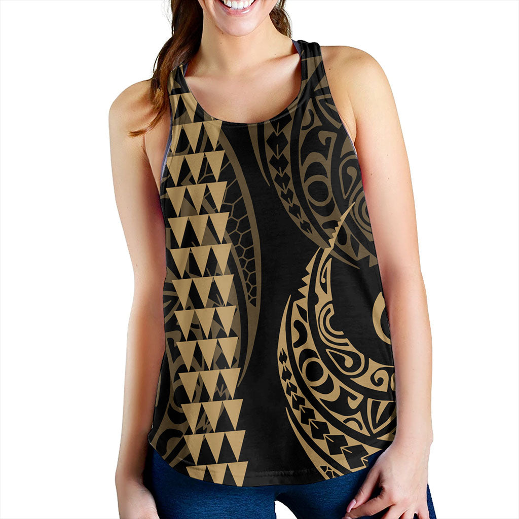 Hawaii Women Tank Polynesia Kakau Style