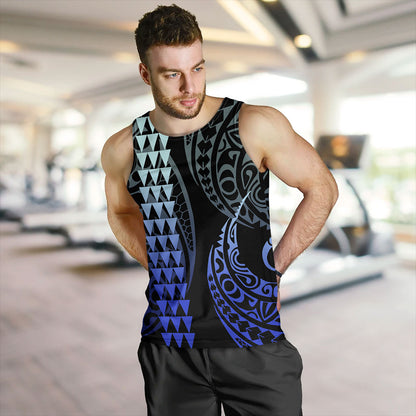 Hawaii Tank Top Polynesian Kakau Style Ver.1