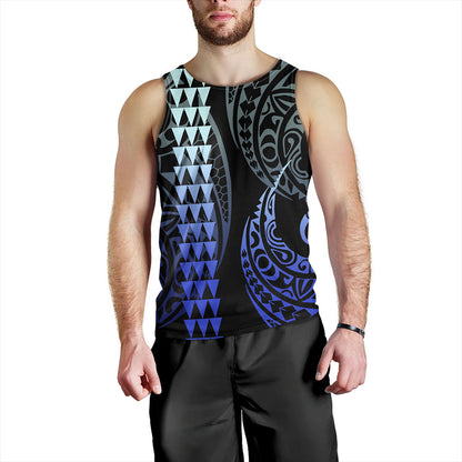 Hawaii Tank Top Polynesian Kakau Style Ver.1