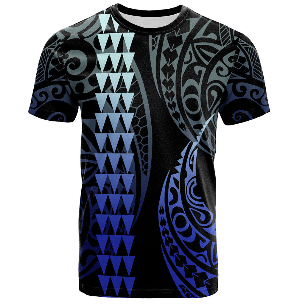 Hawaii T-Shirt Polynesian Kakau Style