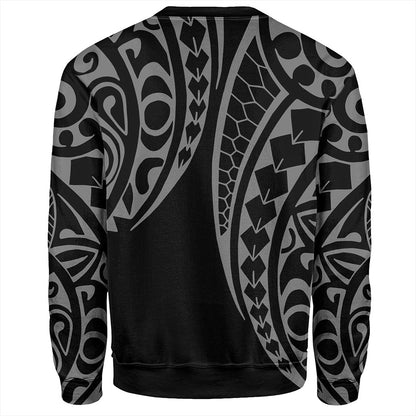 Hawaii Sweatshirt Polynesia Kakau Style