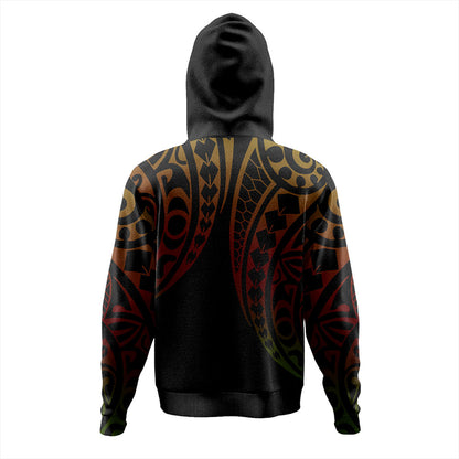 Hawaii Hoodie Polynesia Kakau Style