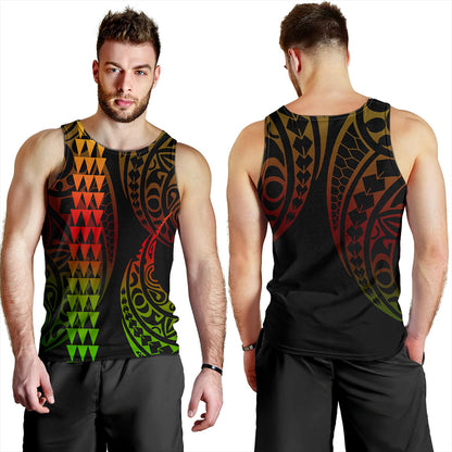 Hawaii Tank Top Polynesia Kakau Style