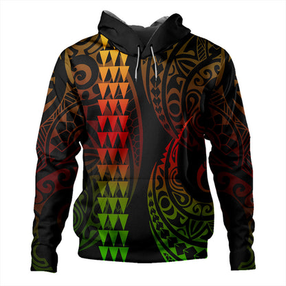 Hawaii Hoodie Polynesia Kakau Style