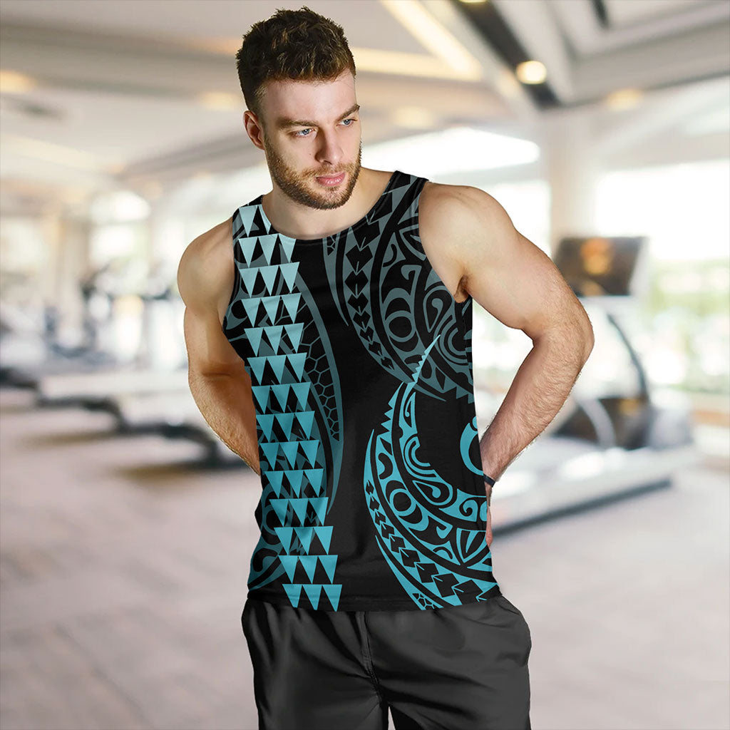 Hawaii Tank Top Polynesian Kakau Style Ver.1