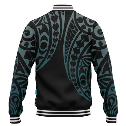 Hawaii Baseball Jacket Polynesian Kakau Style Ver.1