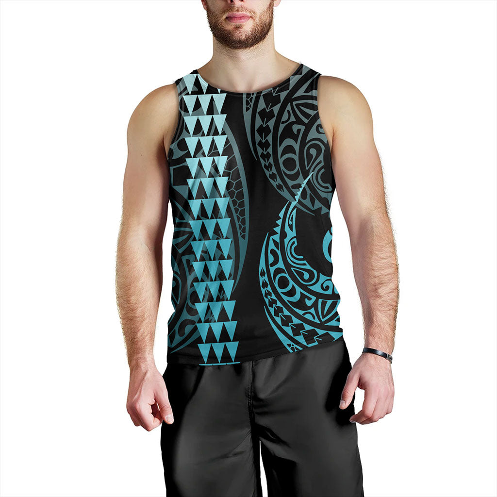 Hawaii Tank Top Polynesian Kakau Style Ver.1