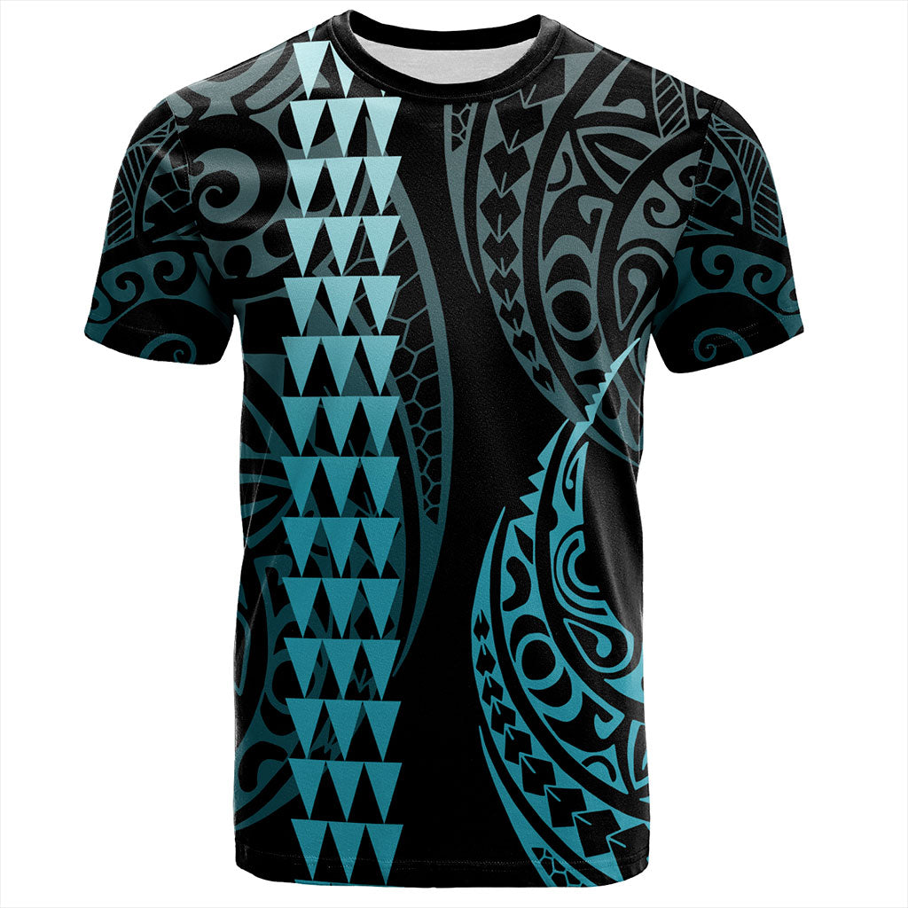 Hawaii T-Shirt Polynesian Kakau Style