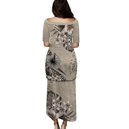 Polynesian Puletasi Polynesia Hibiscus Tropical Fabric