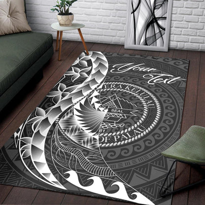 Palau Area Rug - Custom Personalised Polynesian Pattern Style