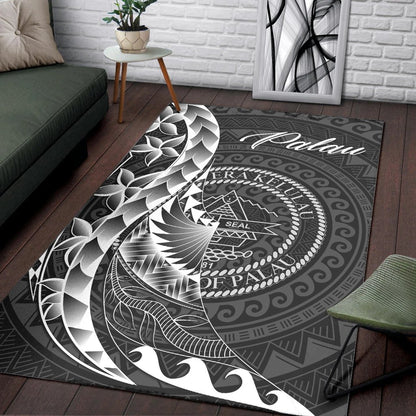 Palau Area Rug - Polynesian Pattern Style