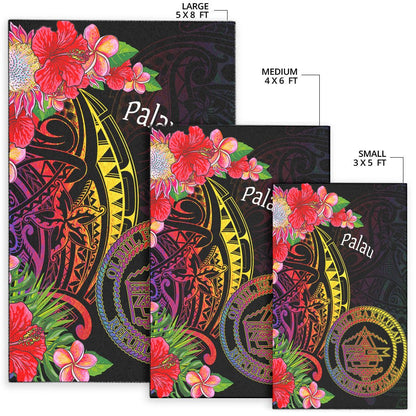 Palau Area Rug - Tropical Hippie Style