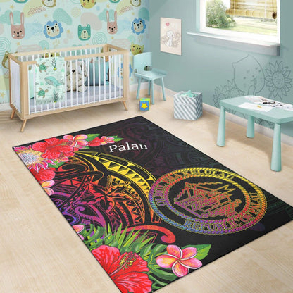 Palau Area Rug - Tropical Hippie Style