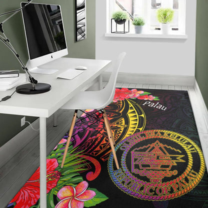 Palau Area Rug - Tropical Hippie Style