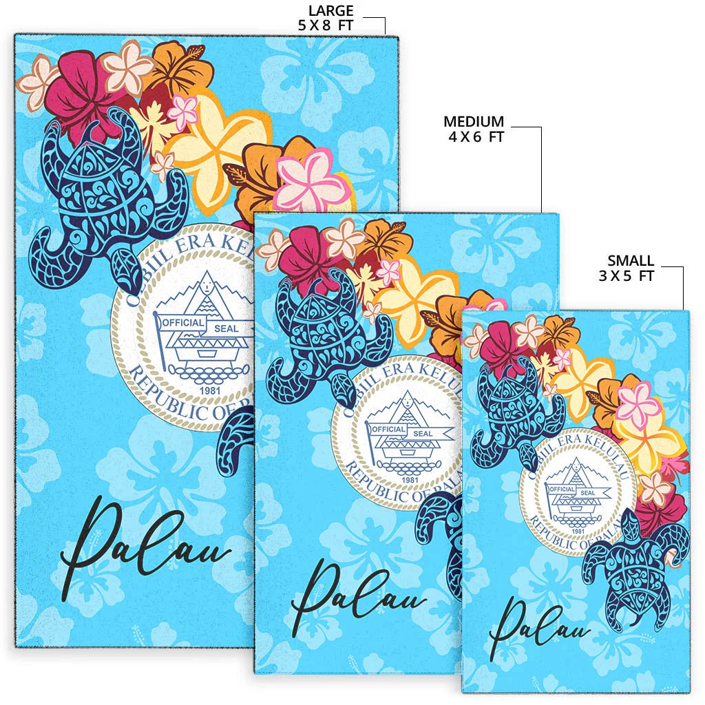Palau Area Rug - Tropical Style