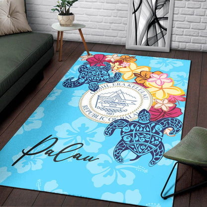 Palau Area Rug - Tropical Style