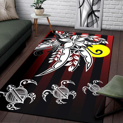 Palau Area Rug - Vertical Stripes Style