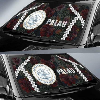 Palau Auto Sun Shades - Chain Polynesian