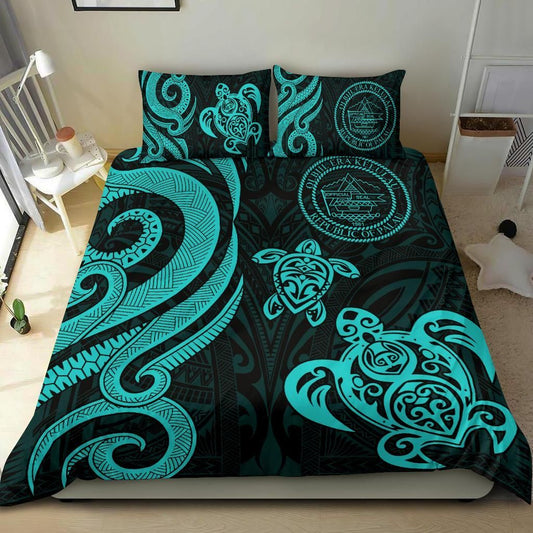 Palau Bedding Set - Turquoise Tentacle Turtle