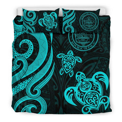 Palau Bedding Set - Turquoise Tentacle Turtle