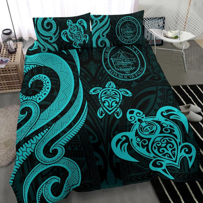 Palau Bedding Set - Turquoise Tentacle Turtle