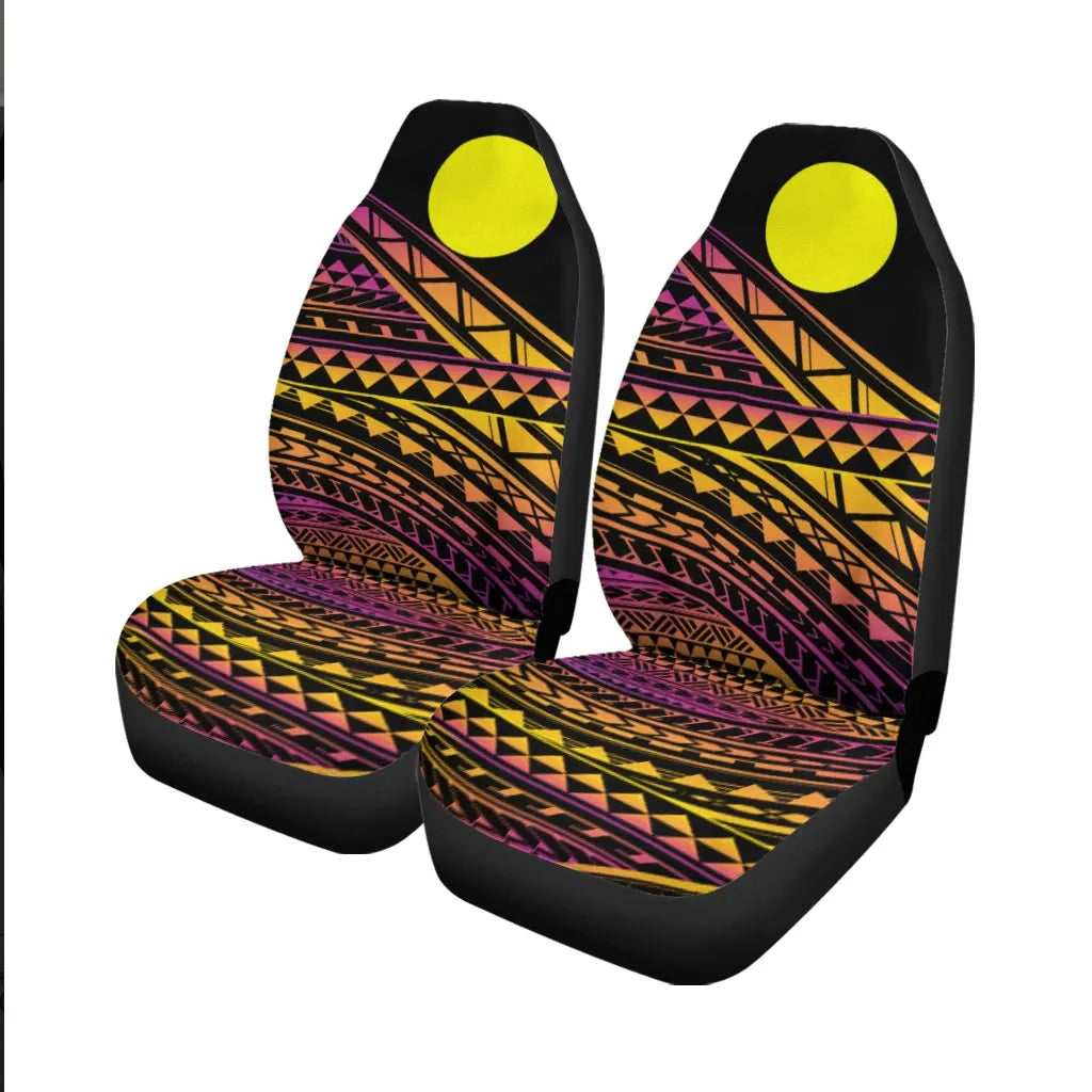 Palau Car Seat Cover - Special Polynesian Ornaments
