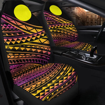 Palau Car Seat Cover - Special Polynesian Ornaments
