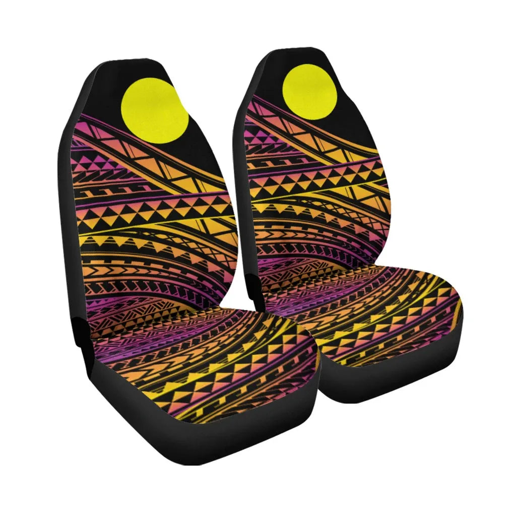 Palau Car Seat Cover - Special Polynesian Ornaments
