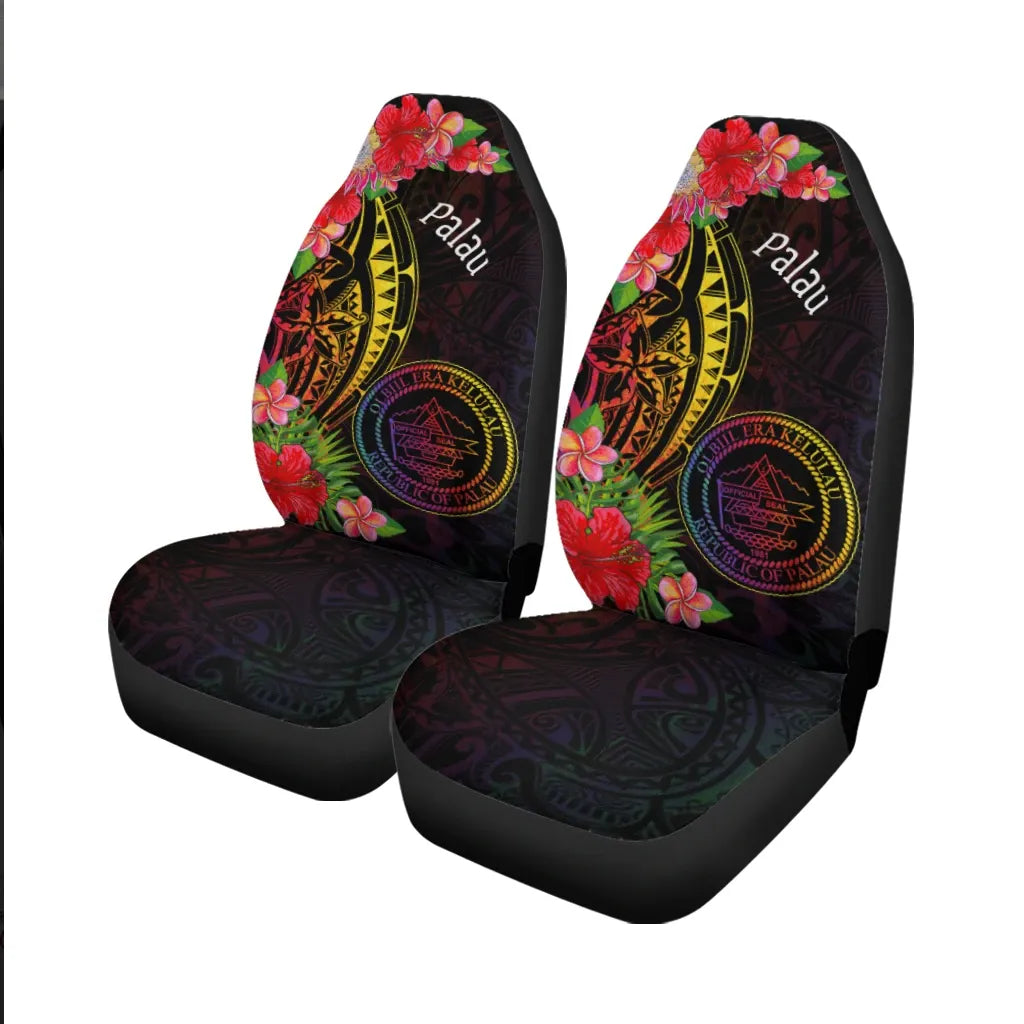 Palau Car Seat Cover - Tropical Hippie Style
