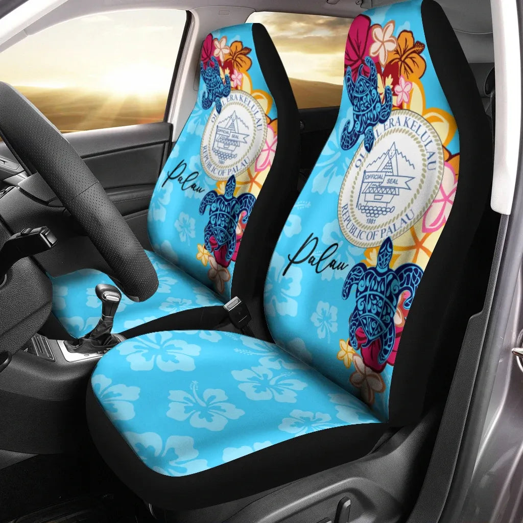 Palau Car Seat Cover - Tropical Style