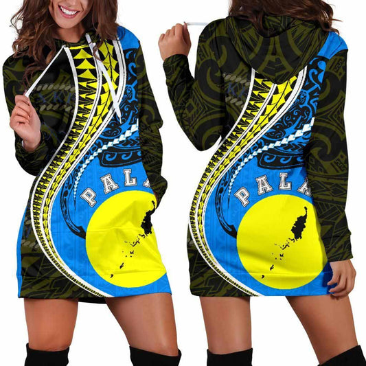Palau Hoodie Dress Kanaloa Tatau Gen PW - K7