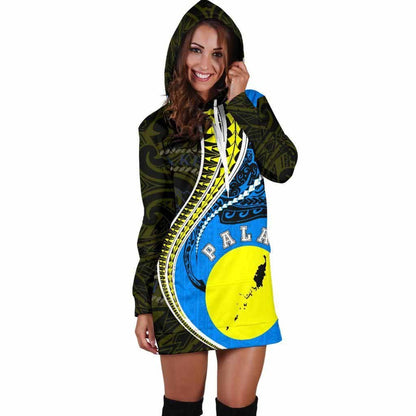 Palau Hoodie Dress Kanaloa Tatau Gen PW - K7
