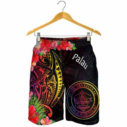 Palau Men Shorts - Tropical Hippie Style