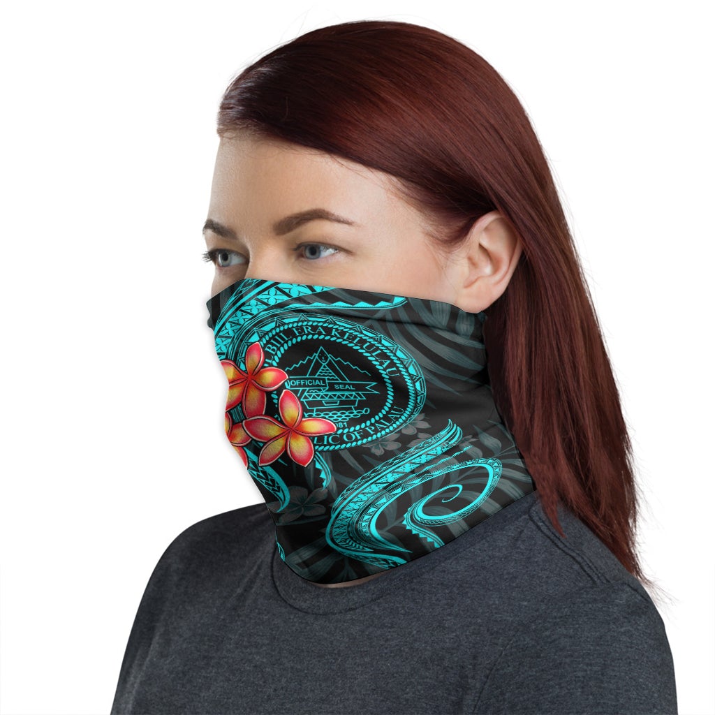 Palau Neck Gaiter - Plumeria Turquoise