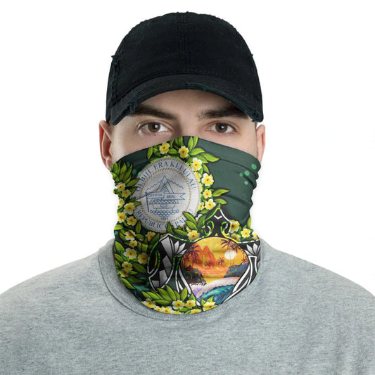 Palau Neck Gaiter - Ti Leaf Lei Turtle