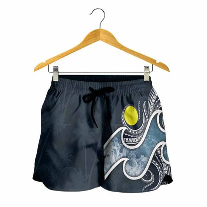 Palau Polynesian Women Shorts - Ocean Style