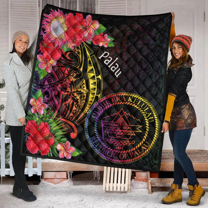 Palau Premium Quilt - Tropical Hippie Style