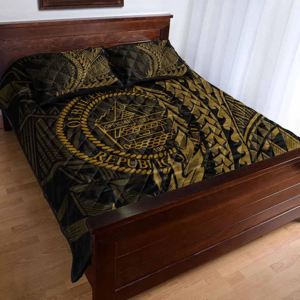 Palau Quilt Bed Set - Wings Style