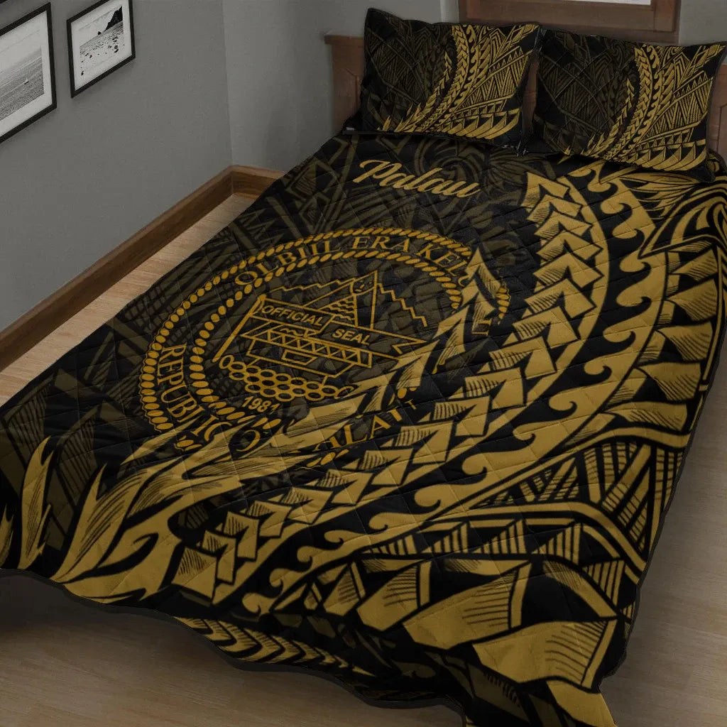 Palau Quilt Bed Set - Wings Style
