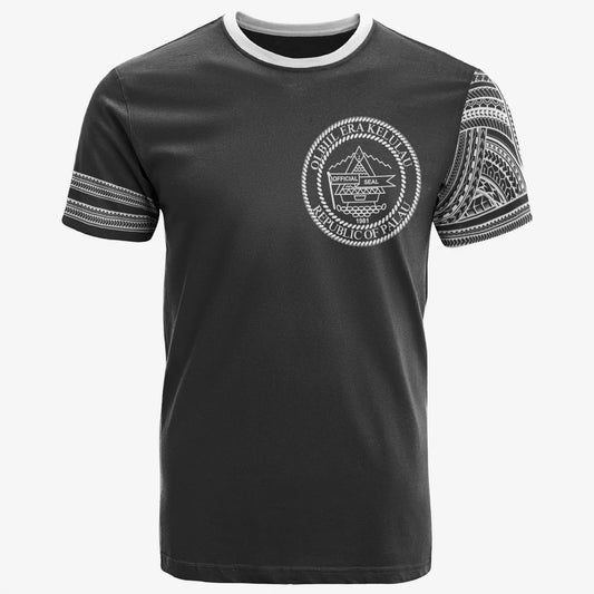 Palau T-Shirt - Grey Color Simple Style