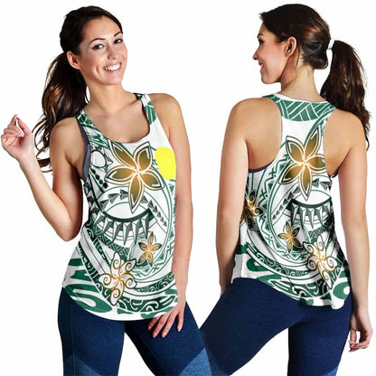 Palau Women Racerback Tank - Spring Style