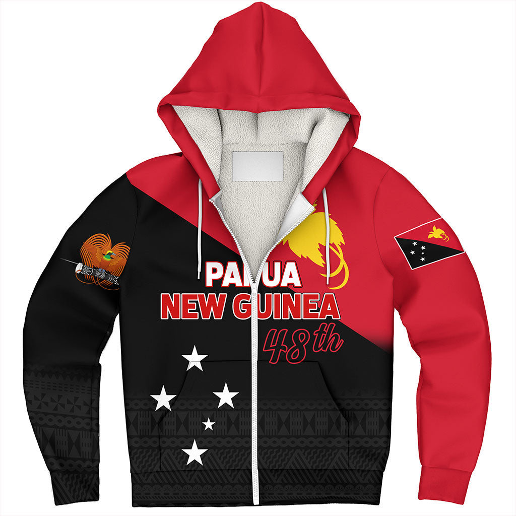 Papua New Guinea Sherpa Hoodie Independence Day 2023
