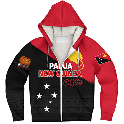 Papua New Guinea Sherpa Hoodie Independence Day 2023