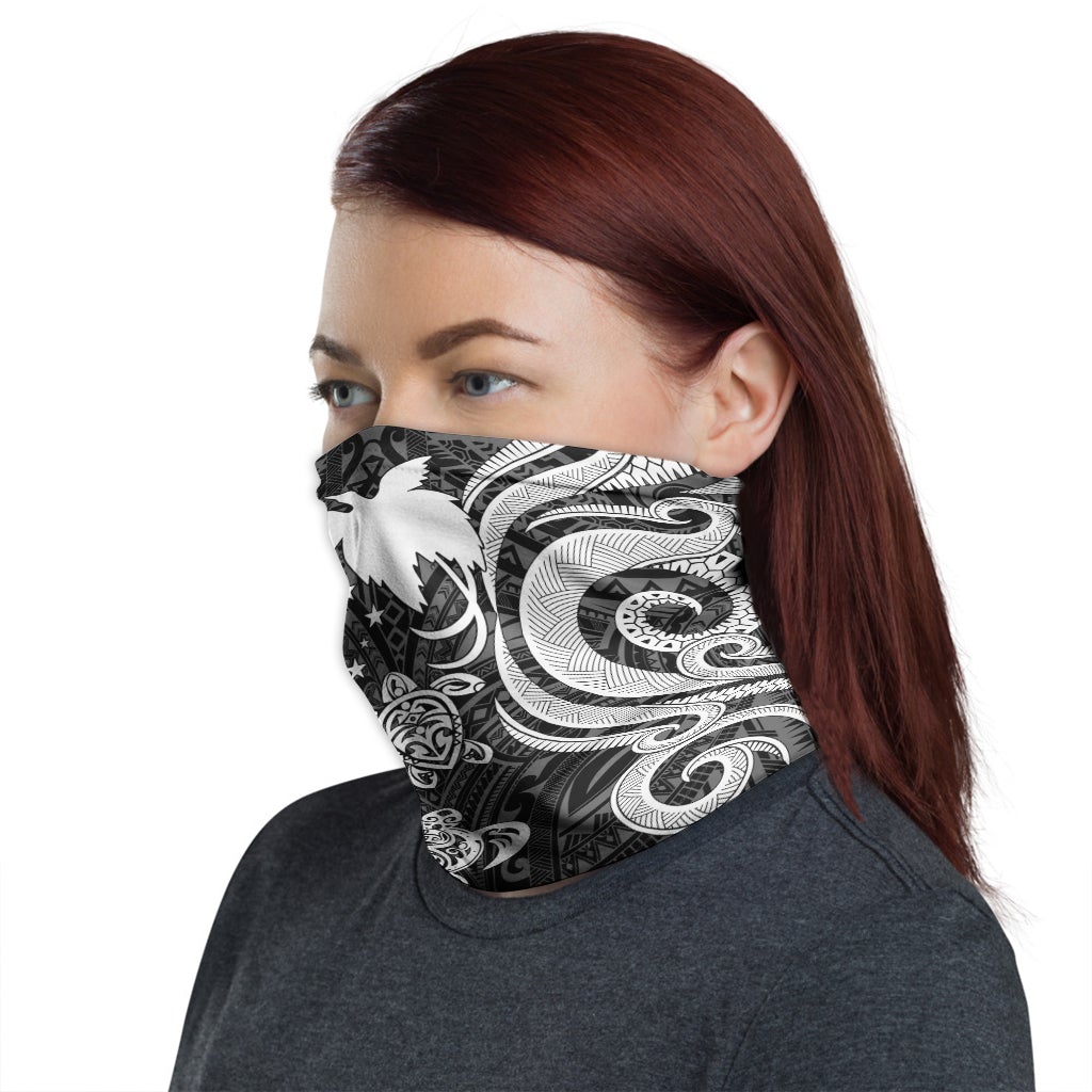 Papua New Guinea Neck Gaiter - Turtle Tentacle White
