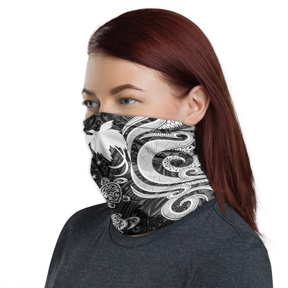 Papua New Guinea Neck Gaiter - Turtle Tentacle White