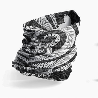 Papua New Guinea Neck Gaiter - Turtle Tentacle White