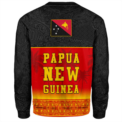 Papua New Guinea Sweatshirt Tribal Pattern Traditional Culture